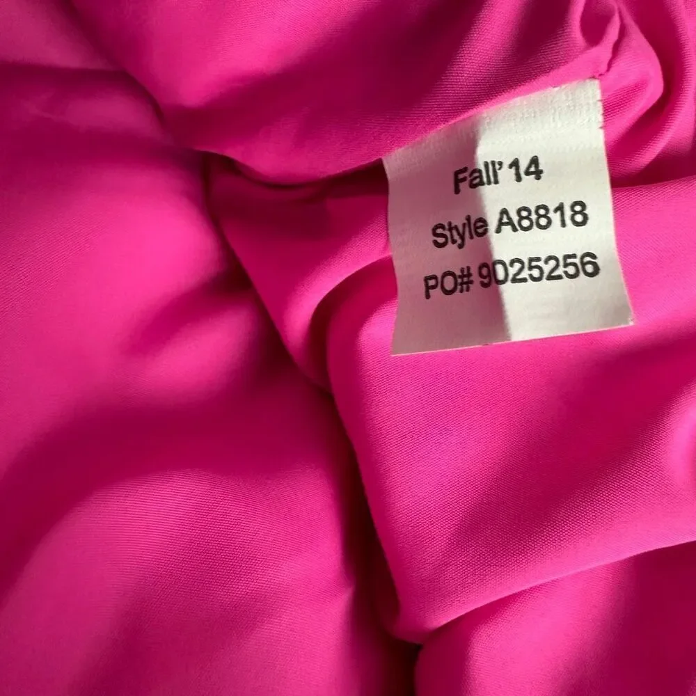 Crewcuts Puffer Vest Girls size 14 Pink White